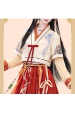 ChuShouMao Love and Deepspace Heroine Flowery Cluster Hanfu Cosplay Costume